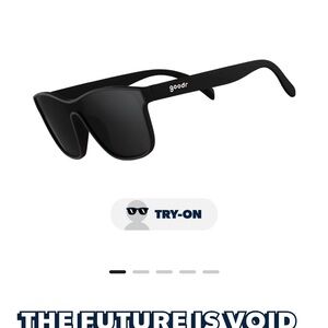 COPY - Goodr Sunglasses Black The Future is Void